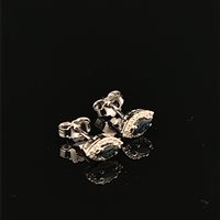 Boucles d'oreilles Recarlo Femme in Or Zaffiro 0.40 Ct XE 250/BZF1 - XE 250/BZF1